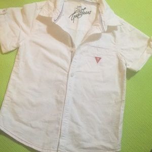 Boys short sleeve button down shirt